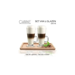 Goedkoop Koffieglazen 270ml | 2 stuks