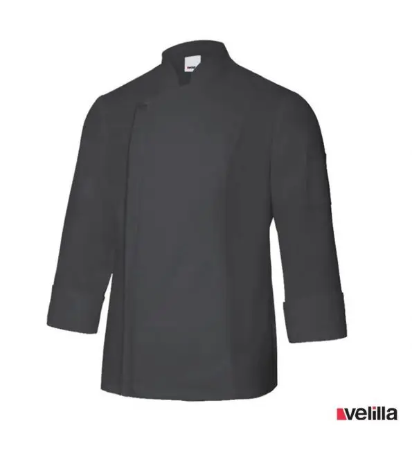 Weekendaanbieding Velilla Koksjas Heren met rits zwart - maat 54