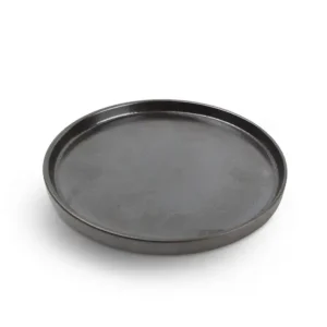 Chic Verso Plat bord stapelbaar black 24xH2cm Laatste Versie