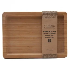 Actieprijs Plank bamboe 21,5x15,5x1,5cm