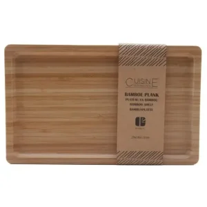 Plank bamboe 29x18x1,5cm Gereduceerde Prijs