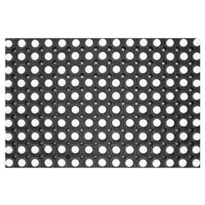 Rubbermat ringmotief 80x120cm Favoriet