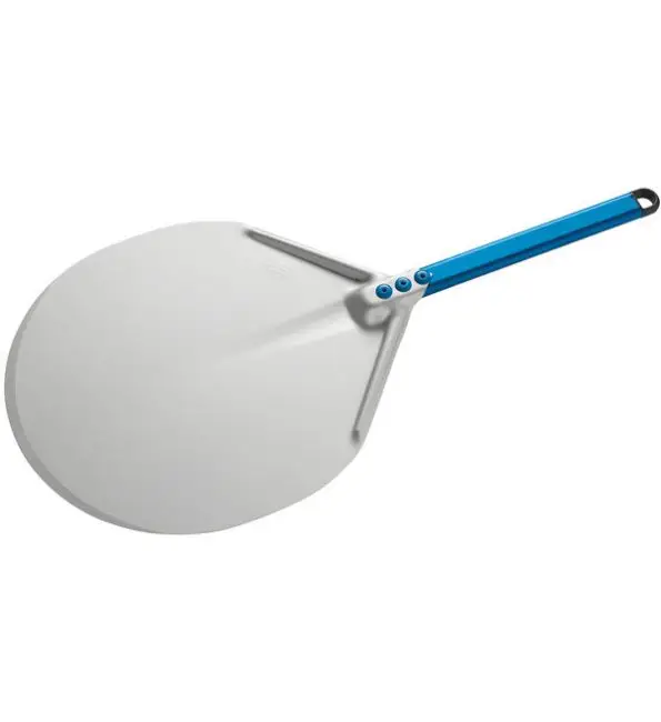 Must-Have GI Metal Pizzaschep alu rond kort Ø30cm