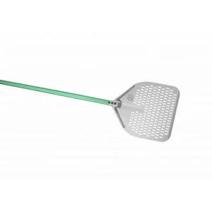 Exclusieve Aanbieding GI Metal Pizzaschep Gluten Free alu rechthoek geperforeerd 33x33cm