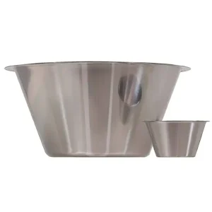 Hoge Kwaliteit Linden Kom conisch inox 14L Ø405xH200mm