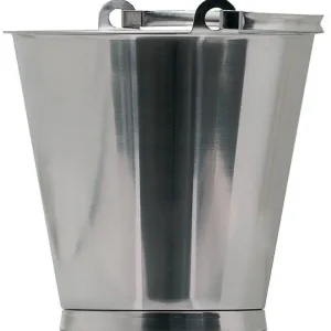 Linden Emmer inox met ring 10L Ø300xH265mm Veilige Betaling