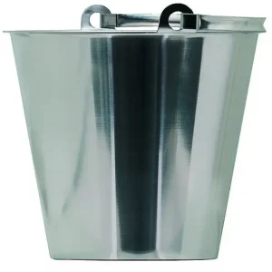 Linden Emmer inox zonder ring 10L Ø300xH250mm Direct Verzonden