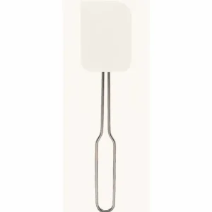 Linden Pannenlikker wit met RVS handvat 320x75mm Gereduceerde Prijs