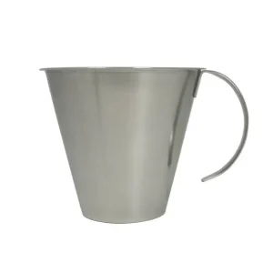 Linden Maatbeker met open handvat inox 1L Gecertificeerd