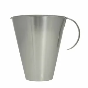 Linden Maatbeker met open handvat inox 2L Aanbieding