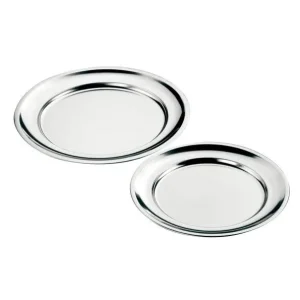 Betrouwbaar Inoxibar Ronde schotel inox 35cm