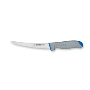 Fischer-Bargoin Sandvik Uitbeenmes holle rug flexibel 15cm Superprijs