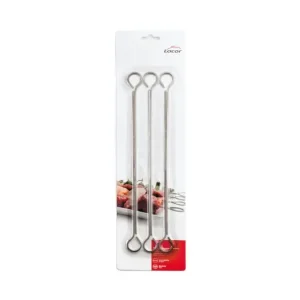 Betaalbaar Lacor Vleesbrochette inox 200mm | 6 stuks