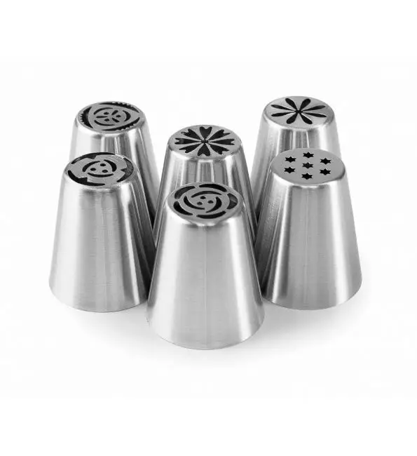 Lacor spuitmondjes Russian 3,5x4,2cm | 6 stuks Gereduceerde Prijs
