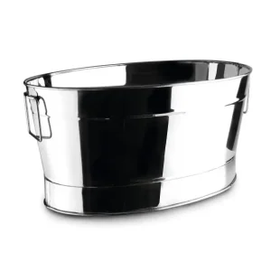 Lacor Champagne emmer ovaal inox 43x30x20cm Shop Nu