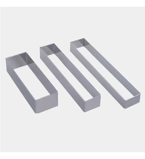 De Buyer Bakvorm rechthoek inox 10x2,5xH3cm Nu Kopen