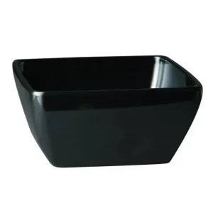 Veilige Betaling APS Schaal Pure Color melamine Zwart 19xH9cm