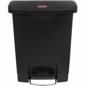 Superprijs Rubbermaid Vuinisbak Slim Jim zwart 30L