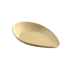 Fabrieksprijs Sier Palm bord ovaal 170x108mm | 20 stuks