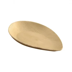 Sier Palm bord ovaal 200x127mm | 20 stuks Alleen Vandaag