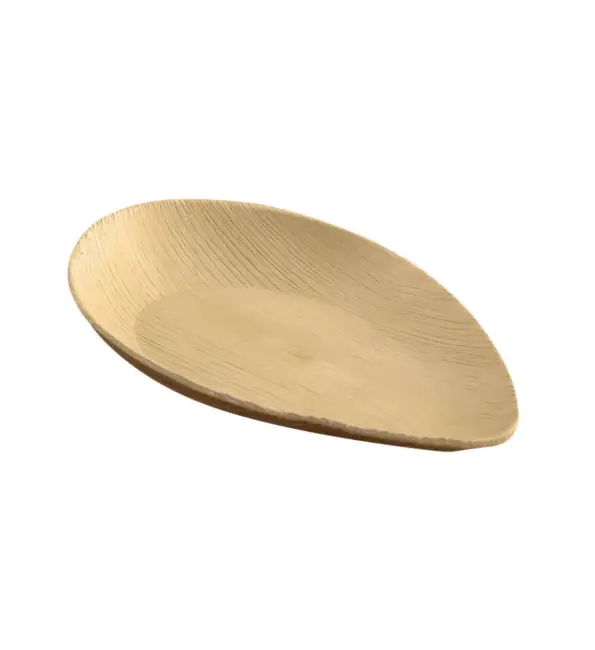 Sier Palm bord ovaal 200x127mm | 20 stuks Alleen Vandaag