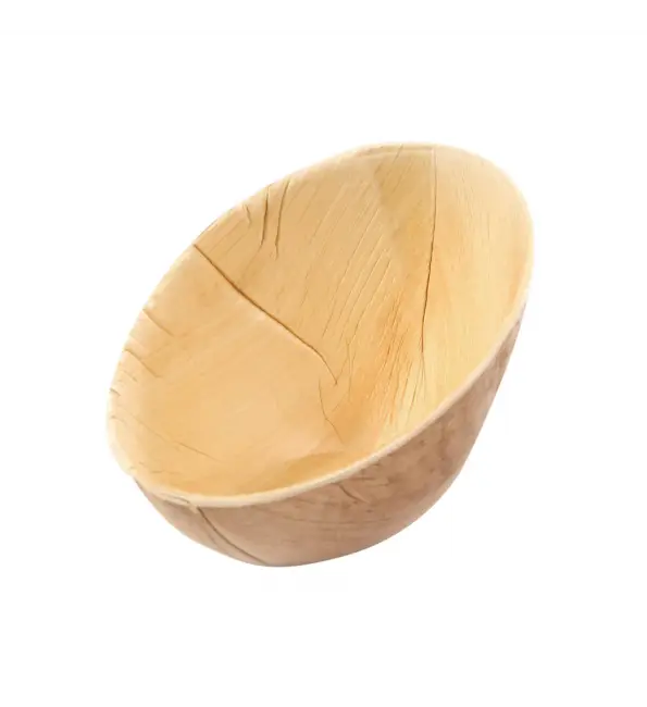 Sier Palm Kom ovaal schuin 100x72xH60/24mm | 20 stuks Shop Nu