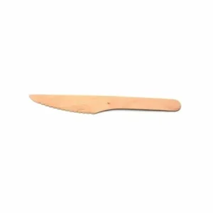 Sier Mes hout 165mm | 100 stuks Flitsaanbieding