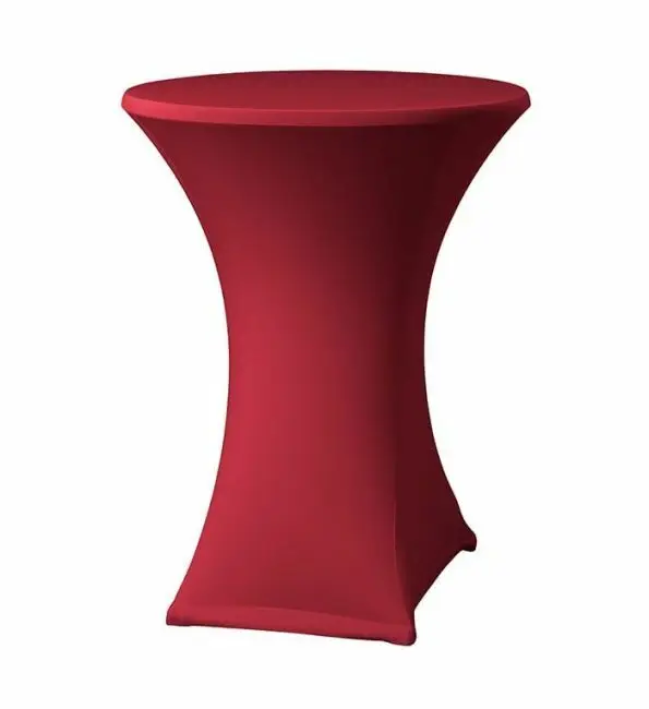 Bestel Nu Dena Statafelhoes Basic D2 bordeaux Ø80-85cm