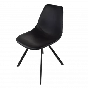 XSeat Stoel Elne zwart Nieuw