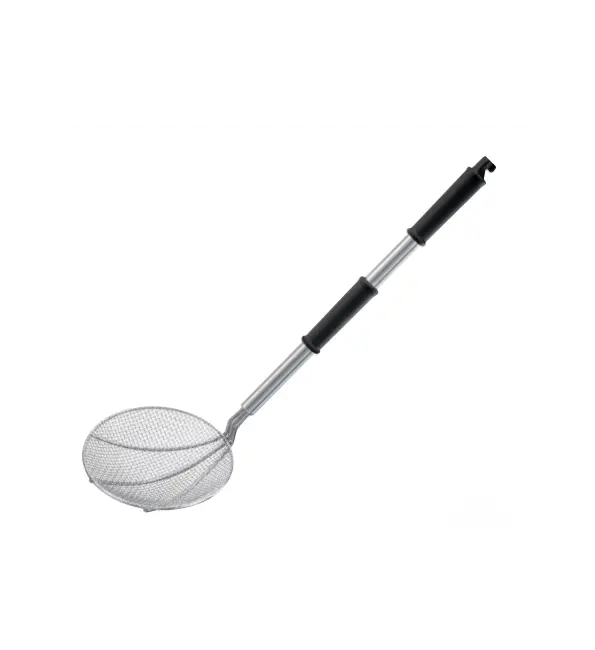 Direct Verzonden Saint Romain Schuimspaan rond inox zwart 30cm