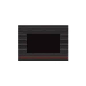 Placemat Lima A3 zwart-rood | 500 stuks Rechtstreeks Van De Fabrikant