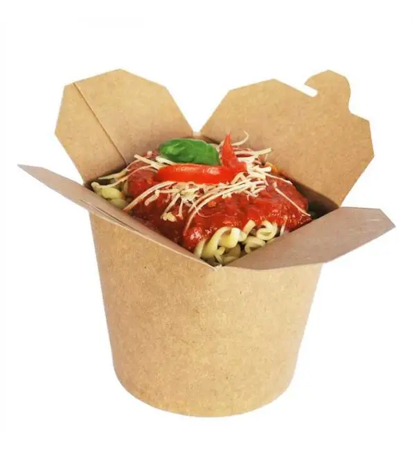 Belix Takeaway Noodle Box 760ml 9,5x9,5x9,5cm | 25 stuks Exclusieve Aanbieding