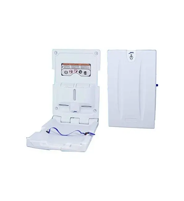 Koopje Jofel Luiertafel verticaal lichtgrijs