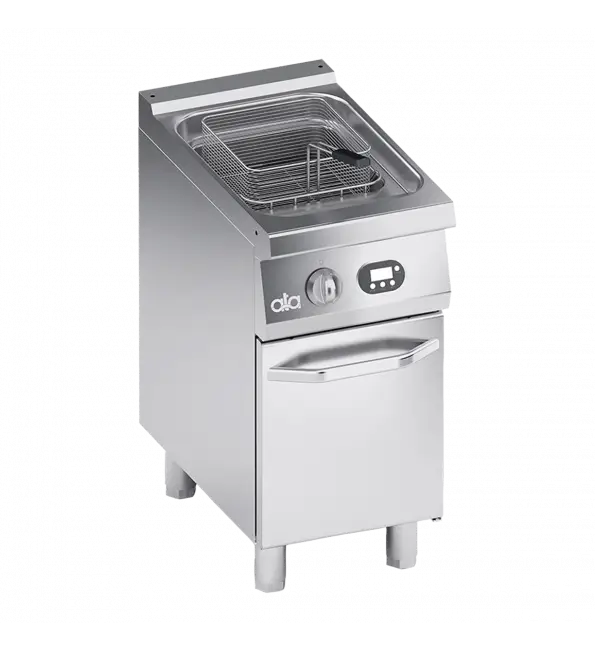 Speciale Aanbieding ATA Friteuse elektrisch E-bediening 1x15L | 400x700x850mm