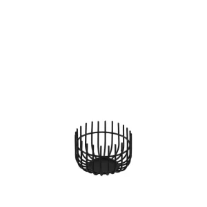 Point-Virgule Theelichthouder wire zwart Ø7x4,6cm Betrouwbaar