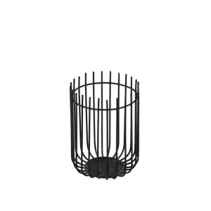 Point-Virgule Theelichthouder wire zwart Ø8,2x11,6cm Beperkt Aanbod