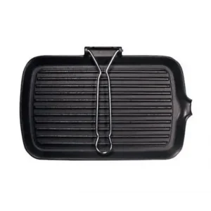Risoli Grillpan chrome handvat 23x36cm Direct Verzonden