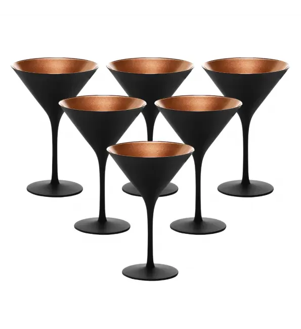 Stölzle Elements Cocktailglas zwart/brons 240ml | 6 stuks Superprijs