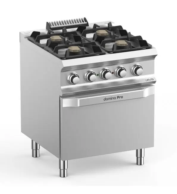 MBM Domina Pro Gasfornuis 4-bek met elektrische oven Uitverkoop