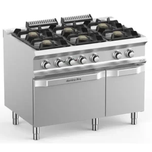Betaalbaar MBM Domina Pro Gasfornuis 6-bek met elektrische oven