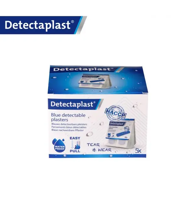 Betaalbaar Detectaplast Tear & Wear waterproof pleisters 25x72mm 5x40 stuks