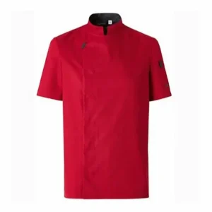 Finale Uitverkoop Molinel Koksjas Shade Heren korte mouwen rood - maat XL