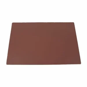 Placemat rechthoek cognac bruin 45x30cm Premium