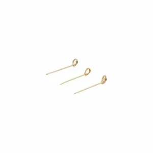 Sier Knoopprikker bamboe 9cm | 250 stuks Actieprijs