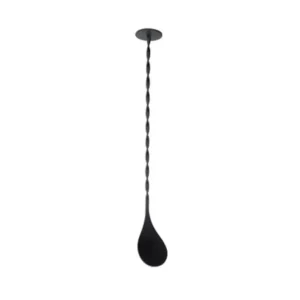 Betrouwbaar C&T Cocktaillepel zwart 27,5cm