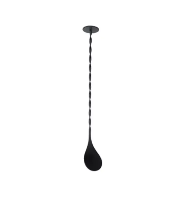 Betrouwbaar C&T Cocktaillepel zwart 27,5cm
