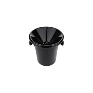Tijdelijk Beschikbaar Wijndegustatie spuugbak plastic zwart Ø21xH22cm