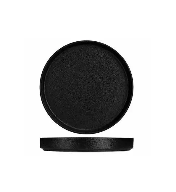 C&T Prof Blackstone Plat Bord zwart Ø21xH3cm Korting