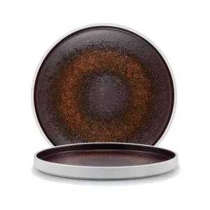 Meest Verkocht Le Coq Estia Rusty plat bord Ø28,5xH2cm