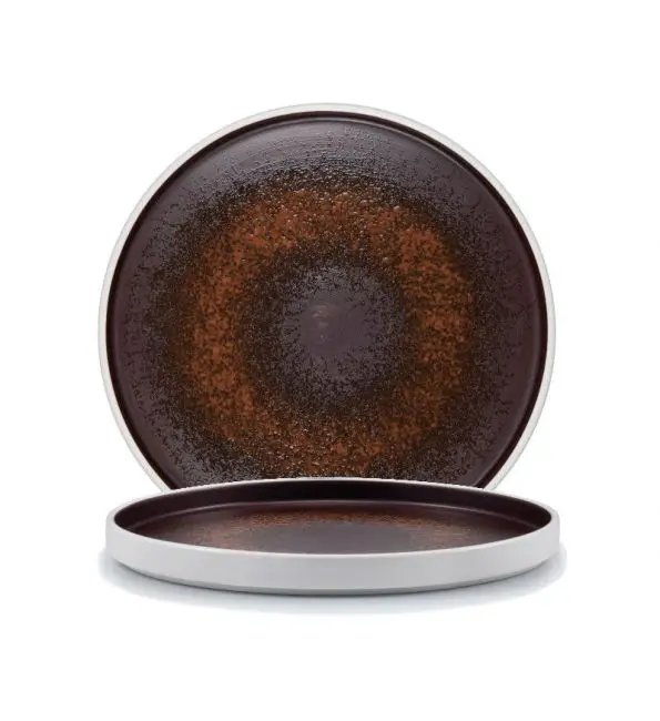 Meest Verkocht Le Coq Estia Rusty plat bord Ø28,5xH2cm